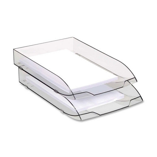 CEP Letter Tray, Stackable, Ice Black