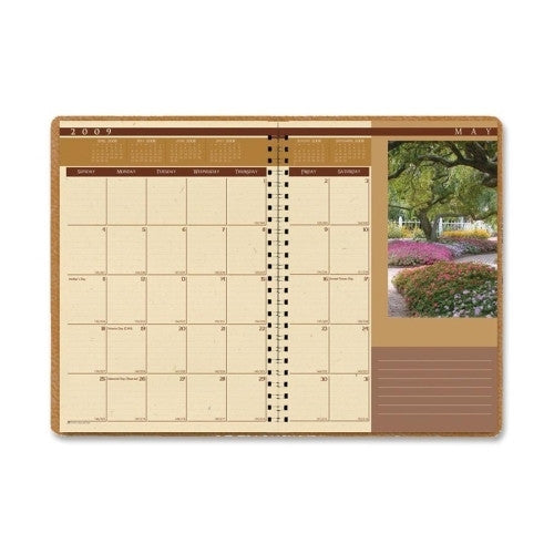 House of Doolittle Monthly Planner, Landscapes, 12 Months, Jan-Dec, 7"x10"