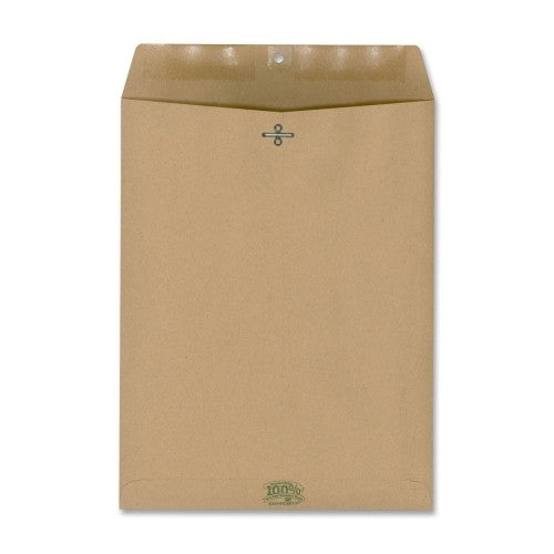 Esselte Pendaflex Corporation Clasp Envelopes, 60 lb., 10"x13", 110/BX, Natural Brown