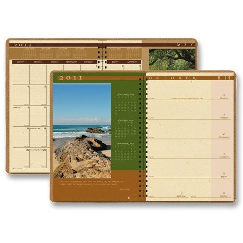 House of Doolittle Planner, Weekly/Monthly, 12 Months, Jan-Dec, 8-1/2"x11", BN