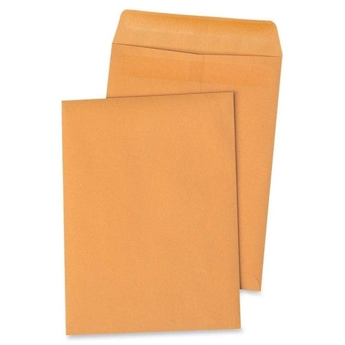 Sparco Products Self-Seal Catalog Envelopes,Plain,28 lb.,9"x12",100/BX,Kft