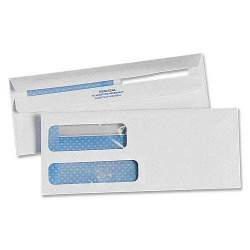 Sparco Products Invoice Envelopes,Double Wind.,No. 9,3-7/8"x8-7/8",500/BX,WE