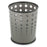 Safco Products Company Bubble Wastebasket, 6 Gallon, 11-3/4"Dx12-1/2"H, GY