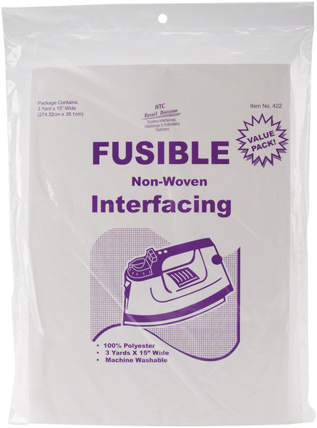 Fusible Non-Woven Interfacing-15"X3 Yards