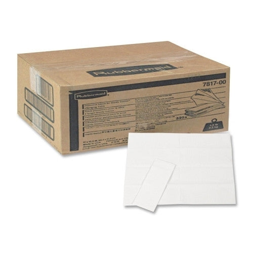 Rubbermaid Commercial Products Protective Liners,F/Changing Table,5-1/2"x13-1/4",320/CT,WE