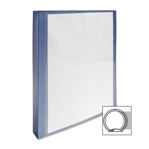 Acco/Wilson Jones View Binder,w/2 Pockets,1" Capacity,11"x8-1/2",Blue