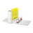 Cardinal Brands, Inc Antimicrobial Binder, Slant-D Ring, 11"x8-1/2",Cap 4", WE