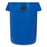 Genuine Joe Trash Containers, Heavy-duty, 32 Gallon, Blue