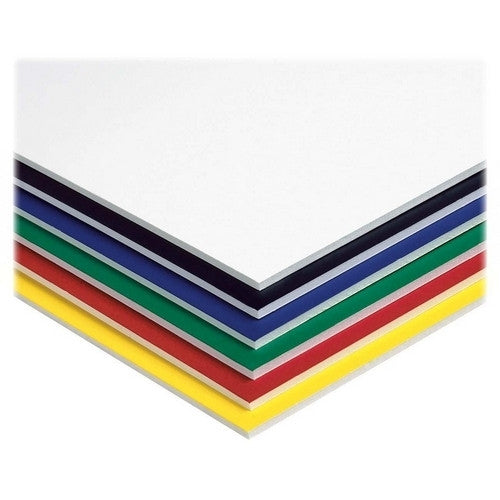 Pacon Corporation Foam Board, 3/16" Thick, 20"x30", 10/CT, Assorted