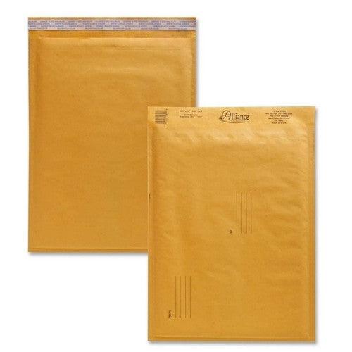 Alliance Rubber Envelopes,No. 5,Bubble Cushioned,10-1/2"x16"