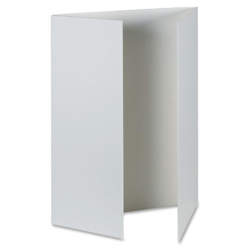 Pacon Corporation Presentation Foam Board, Tri-fold, 48"x36", 6/CT, White