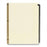 Kleer-Fax, Inc. Preprinted Gold Stamped Tabs, 1-31, 11"x8-1/2",Black Leather