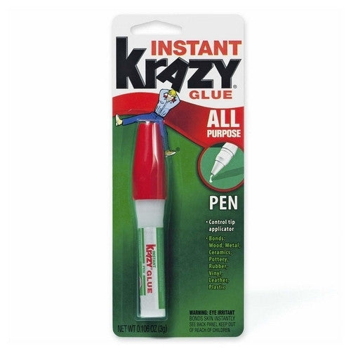 Elmer's Products Inc Krazy Glue Pen, w/ Leakproof Cap, 3-Grams