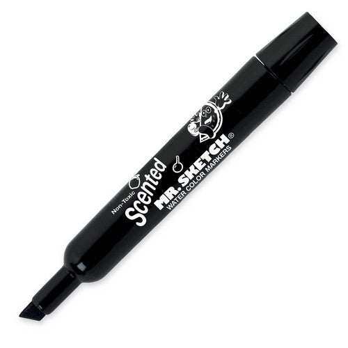 Sanford Ink Corporation Scented Marker, Bevel-Tip, Nontoxic, Black/Licorice