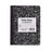 Roaring Spring Paper Products Composition Book,College Ruled,100 Sh,9-3/4"x7-1/2",BK Cvr