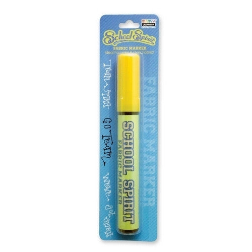 Uchida of America Spirit Fabric Marker,Permanent,Odorless,Bt.Yellow