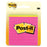 3M Commercial Office Supply Div. Post-It Notes,Lined,50/Sheets,3"x3",3/PK,Ultra Assorted