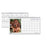 House of Doolittle Tent Calendar,Desktop,"Puppies",12 Month,Jan-Dec,8-1/2"x4-1/2"