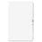 Kleer-Fax, Inc. Index Dividers, 1-25, Legal, Side Tab, 1/25 Cut, White