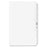 Kleer-Fax, Inc. Index Dividers, 26-50, Legal, Side Tab, 1/25 Cut, White