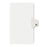 Kleer-Fax, Inc. Index Dividers,Number 38,Side Tab,1/25 Cut,Letter,25/ST,WE