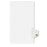 Kleer-Fax, Inc. Index Dividers,Number 58,Side Tab,1/25 Cut,Letter,25/ST,WE