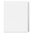 Kleer-Fax, Inc. Index Dividers,Number 201-225,Side Tab,1/25 Cut,Ltr,25/ST,WE