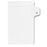 Kleer-Fax, Inc. Index Dividers,Number 1,Side Tab,1/25 Cut,Letter,25/PK,WE