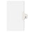 Kleer-Fax, Inc. Index Dividers,Letter E,1/26 Cut,Side Tabs,Letter,25/PK,WE