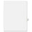 Kleer-Fax, Inc. Index Dividers,Letter Q,1/26 Cut,Side Tabs,Letter,25/PK,WE