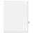 Kleer-Fax, Inc. Index Dividers,Letter S,1/26 Cut,Side Tabs,Letter,25/PK,WE