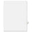 Kleer-Fax, Inc. Index Dividers,Letter T,1/26 Cut,Side Tabs,Letter,25/PK,WE