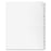 Kleer-Fax, Inc. Index Dividers,"Exhibit 376-400",Side Tabs,1/25 Cut,25/PK,WE