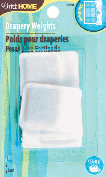 Drapery Weights-1" 4/Pkg