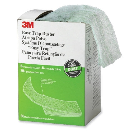 3M Commercial Office Supply Div. Trap Duster, Disposable, 5"x6"x125', 250/Shts, White