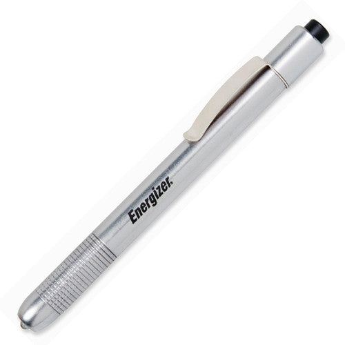 Energizer LED Pen Light,6 Lumens,Uses 2 AAA Batteries,Silver