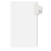 Kleer-Fax, Inc. Index Dividers,Number 51,Side Tab,1/25 Cut,Letter,25/PK,WE