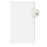 Kleer-Fax, Inc. Index Dividers,Number 52,Side Tab,1/25 Cut,Letter,25/PK,WE