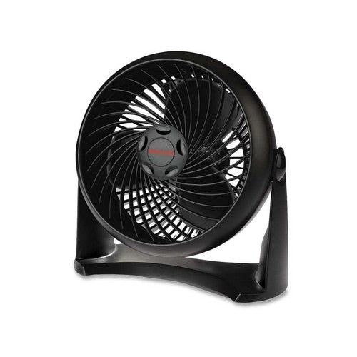 Honeywell Circulator Fan, 3 Spd, 7-3/5" Blade Span, 6"x11"x11", Black