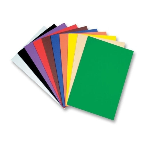 Chenille Kraft Company Wonderfoam Sheets, 12"x18", Large, 10/PK, Assorted