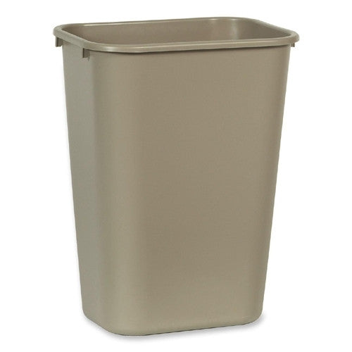 Rubbermaid Commercial Products Rectangular Wastebasket,41-1/4 Qt,11"x15-1/4"x20",BG