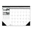 House of Doolittle Monthly Desk Pad,13 Mon. Dec-Dec,18-1/2"x13",Black/White