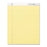 Business Source Pad,Micro-Perforated,Legal Rld,50 Sh,8-1/2"x11-3/4",Canary