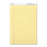 Business Source Pad,Micro-Perforated,Legal Rld,50 Sheets,8-1/2"x14",Canary