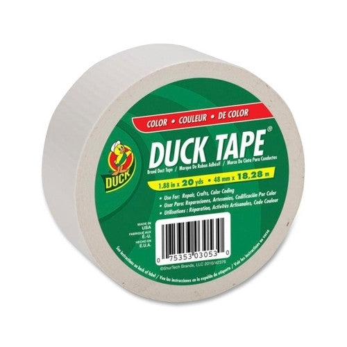 ShurTech Brands LLC Duct Tape/Color, Heavy-Duty, 1-7/8"x20 Yds., White