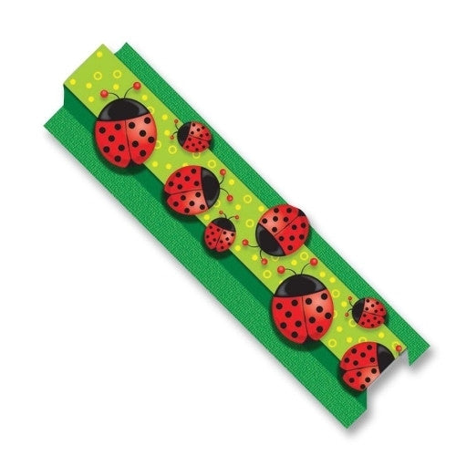 Carson-Dellosa Publishing Borders, Ladybugs, Die-cut, 3-1/2"x38"x.125', 8 Strips