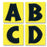 Carson-Dellosa Publishing Quick Stick Letters, Self-adhesive, 3"x3", 45/PK, Black