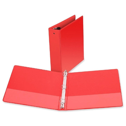 Samsill Corporation 3-Ring Vue Binder, 2" Capacity, 11"x8-1/2", Red