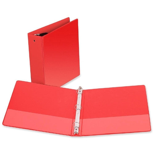 Samsill Corporation 3-Ring Vue Binder, 3" Capacity, 11"x8-1/2", Red