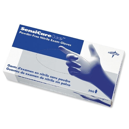 Medline Industries, INC. Exam Gloves, Powder Free, XSmall, 200/PK,